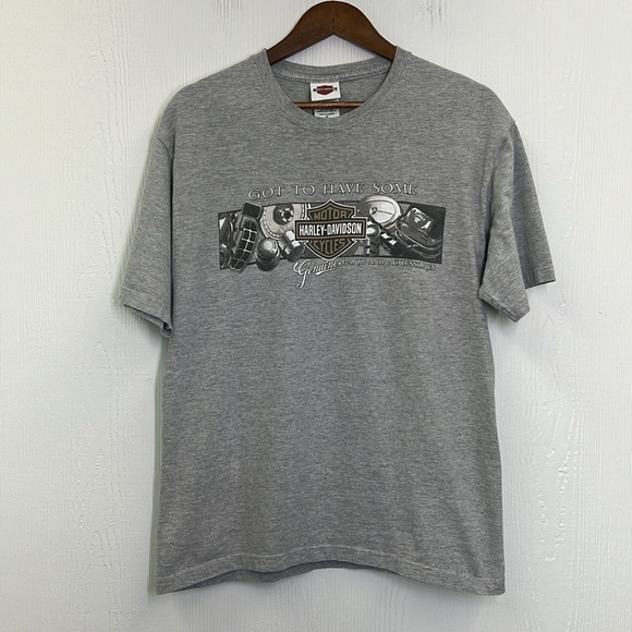 Harley Davidson - Four Corners Farmington New Mexico Fun Graphic T Shirt Size M - Picture 6 of 10